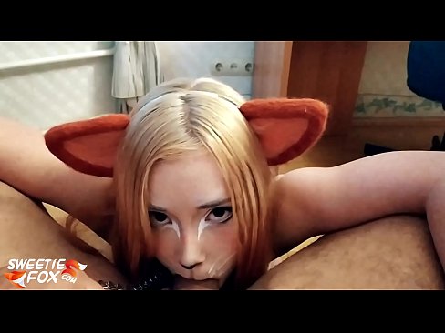 ❤️ Kitsune traga o pau e corre na súa boca ❌ Porno en nós ️❤